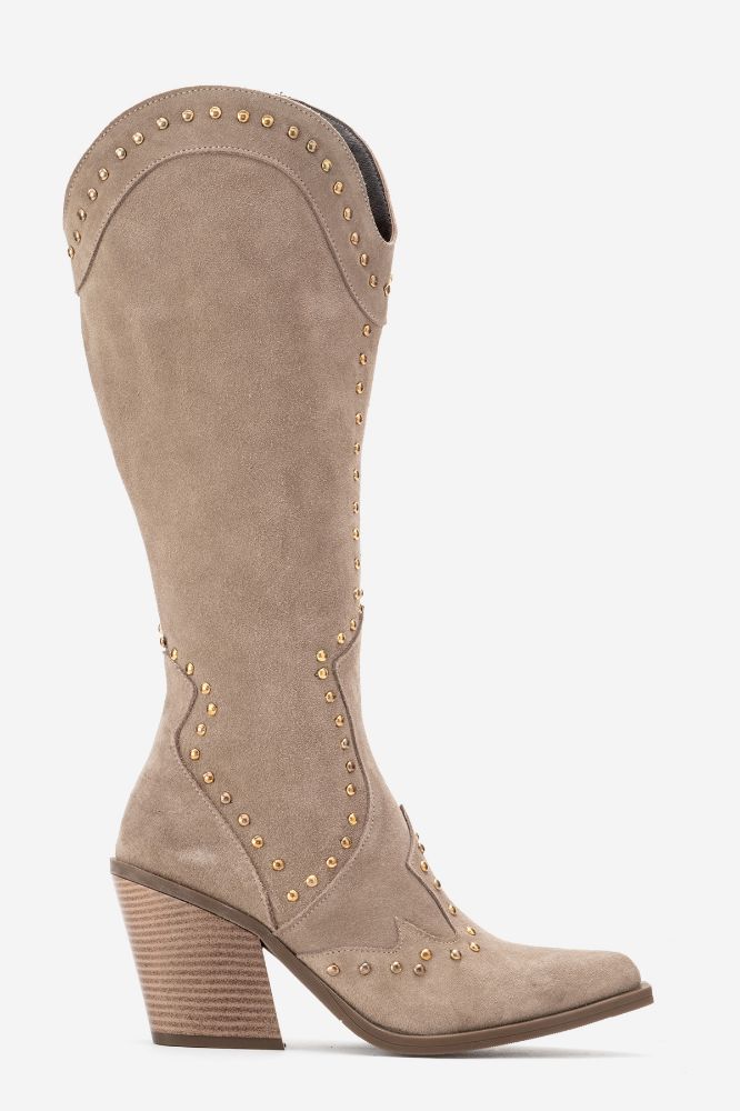 kadin-deri-zimba-detayli-western-cizme-BEJ SUET-HKN1608-0101784_0